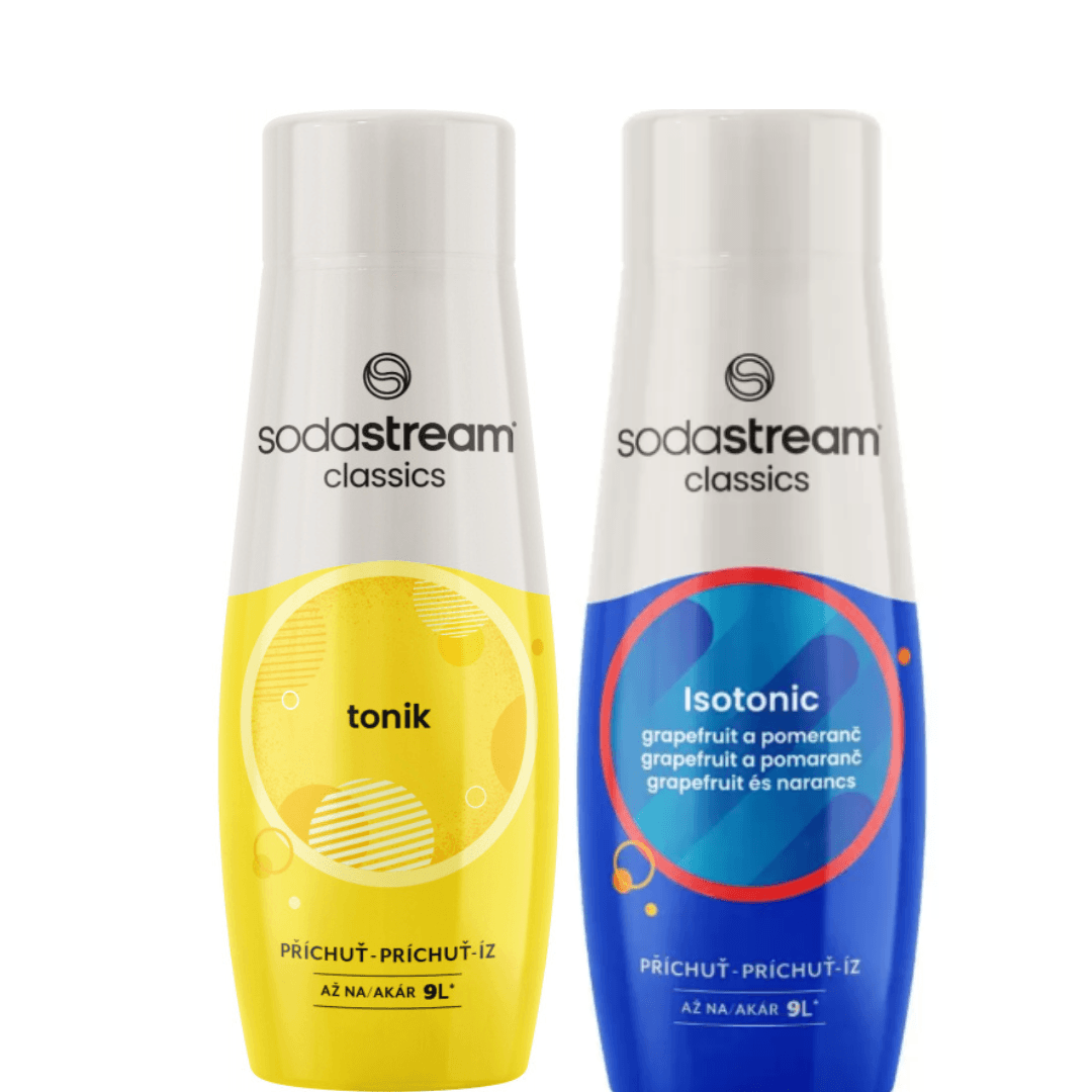 2 x Sirop SodaStream ISOTONIC + TONIC