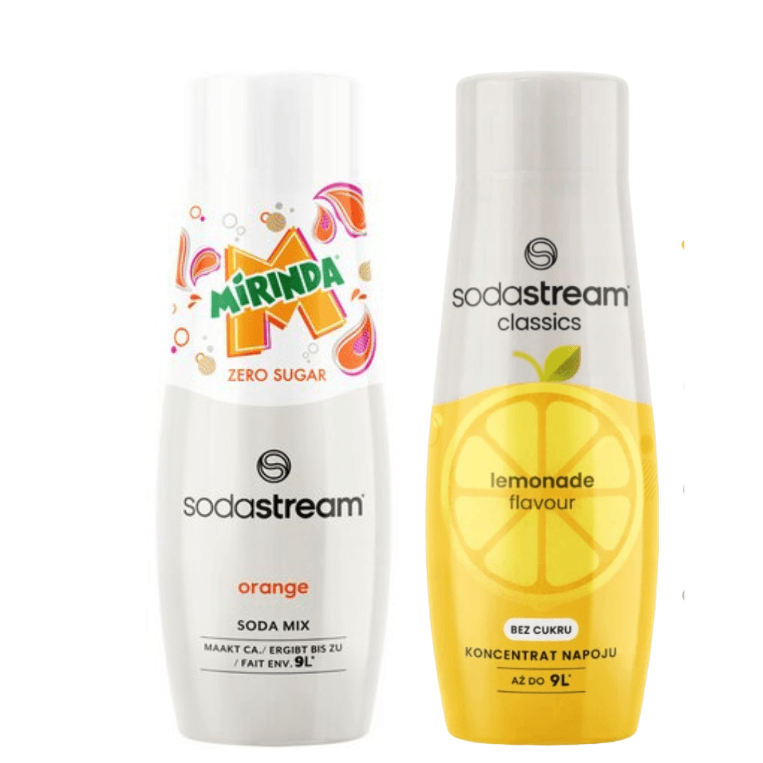 2 x MIRINDA LIGHT + Sirop de Limonade Zero