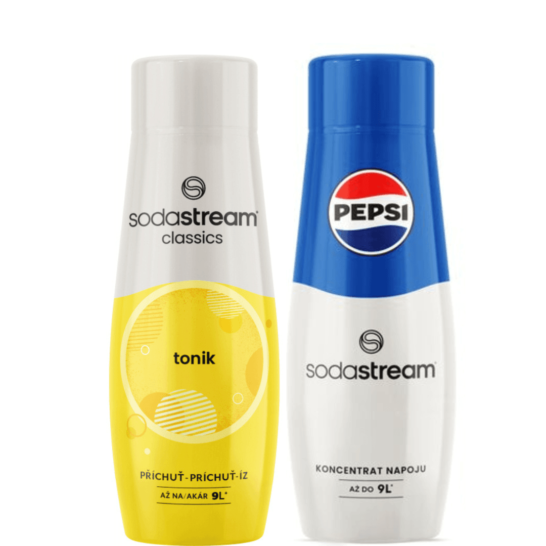 2 x SodaStream PEPSI+TONIC syrups