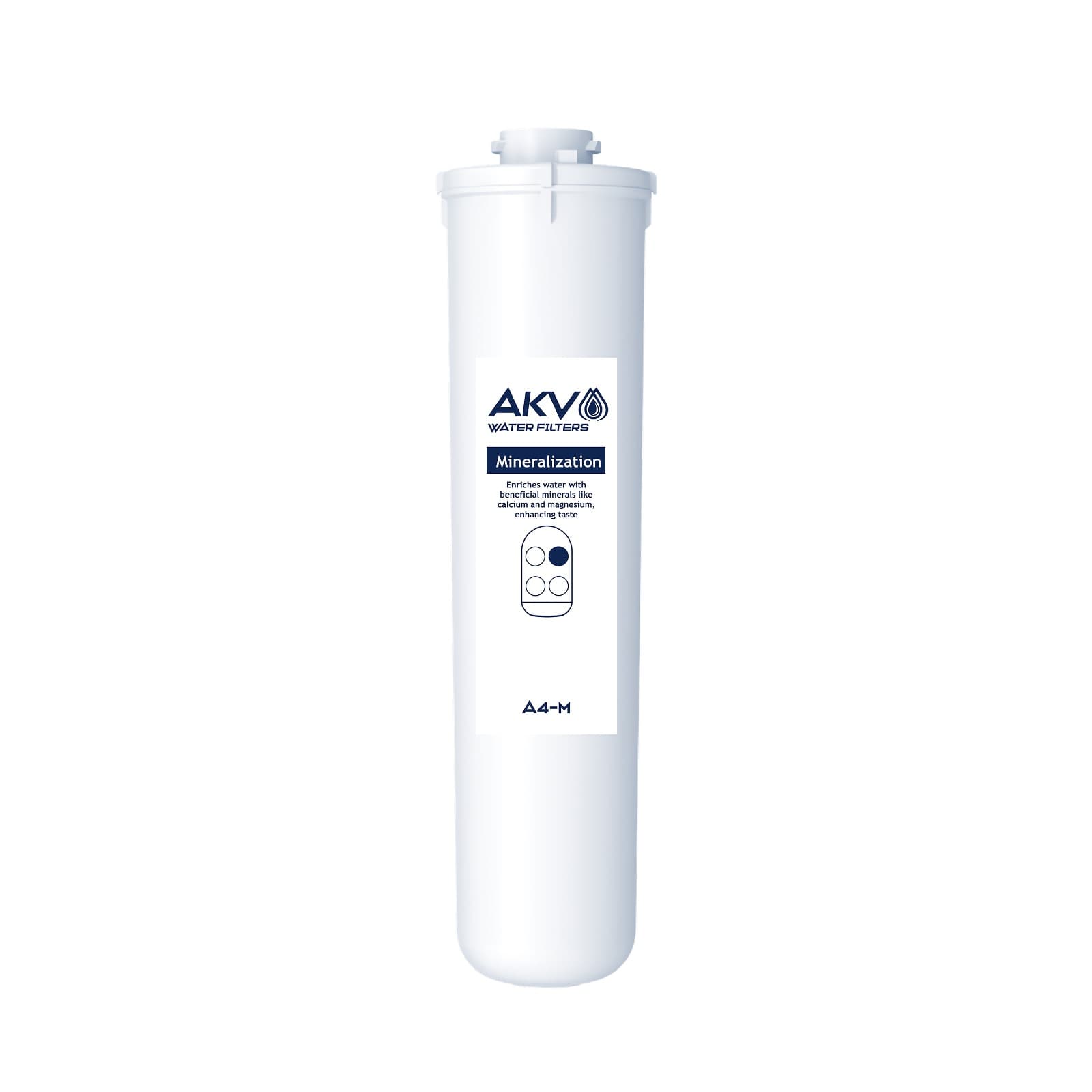 AKV A4-M — cartouche filtrante de remplacement pour minéralisation (analogue du filtre K7M)