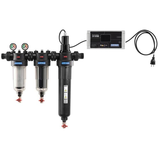 Cintropur UV TRIO 6100 (1", 60 W) – système complet de stérilisation et de filtration UV