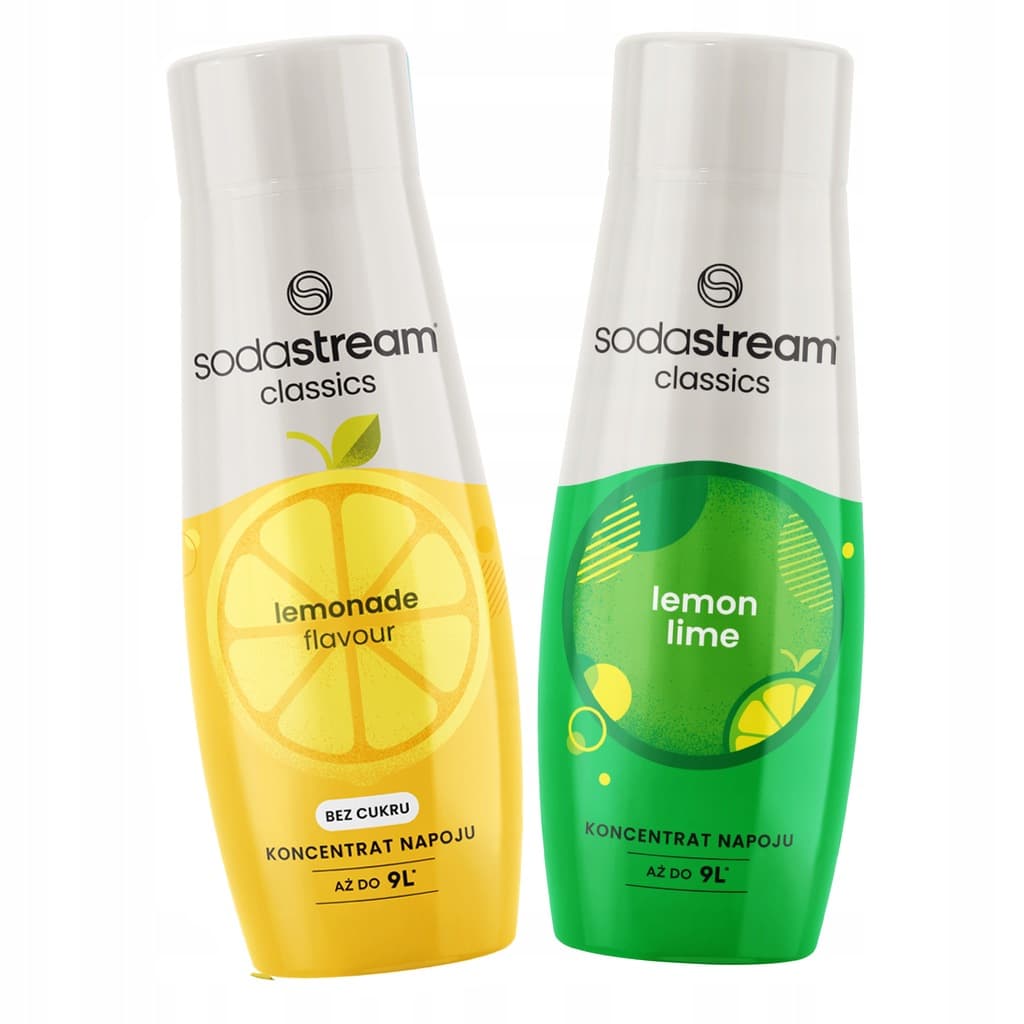 2 x Citron-Citron vert + Limonade Zero sirops