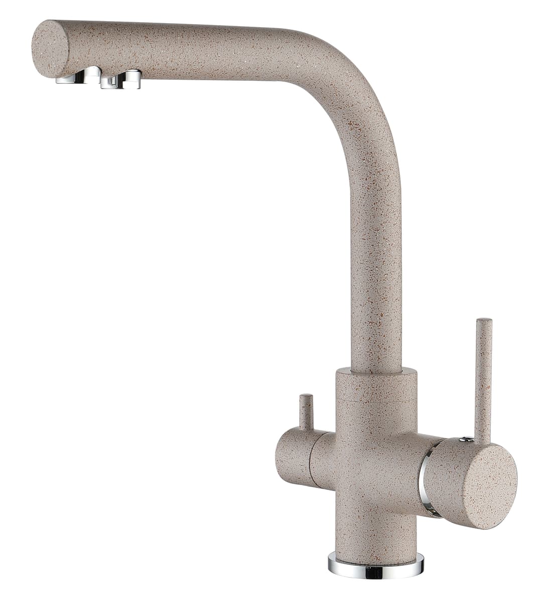 Robinet de cuisine AKVADUO 2663L-(Sable beige)