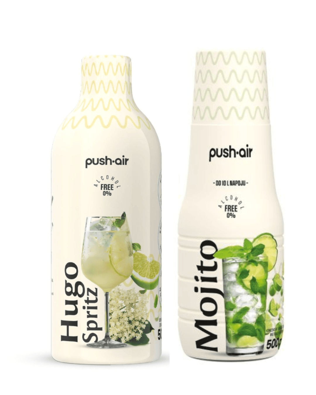 Dafi HUGO SPRITZ + Dafi MOJITO sirops