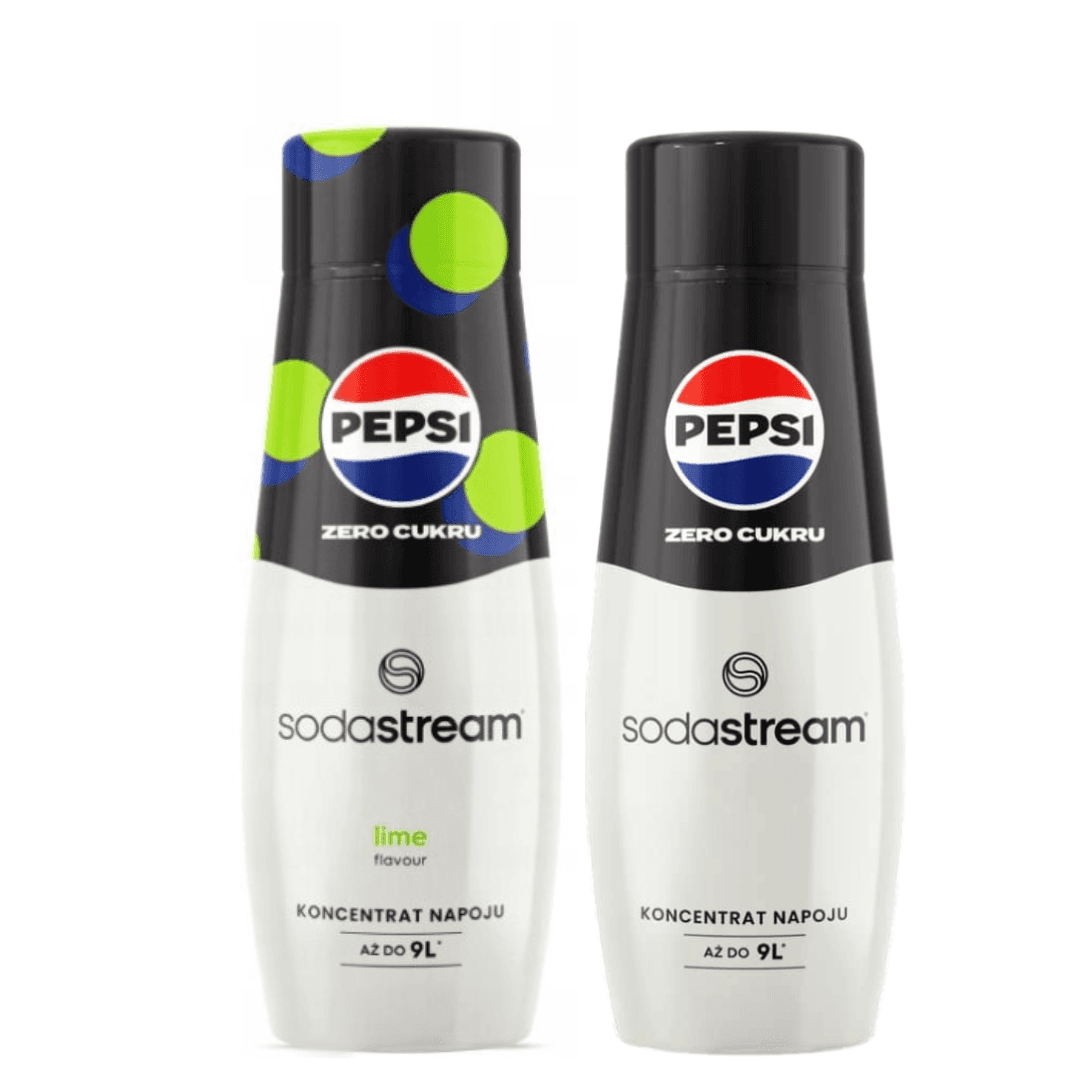 2 x PEPSI MAX LIME + PEPSI MAX Sirops