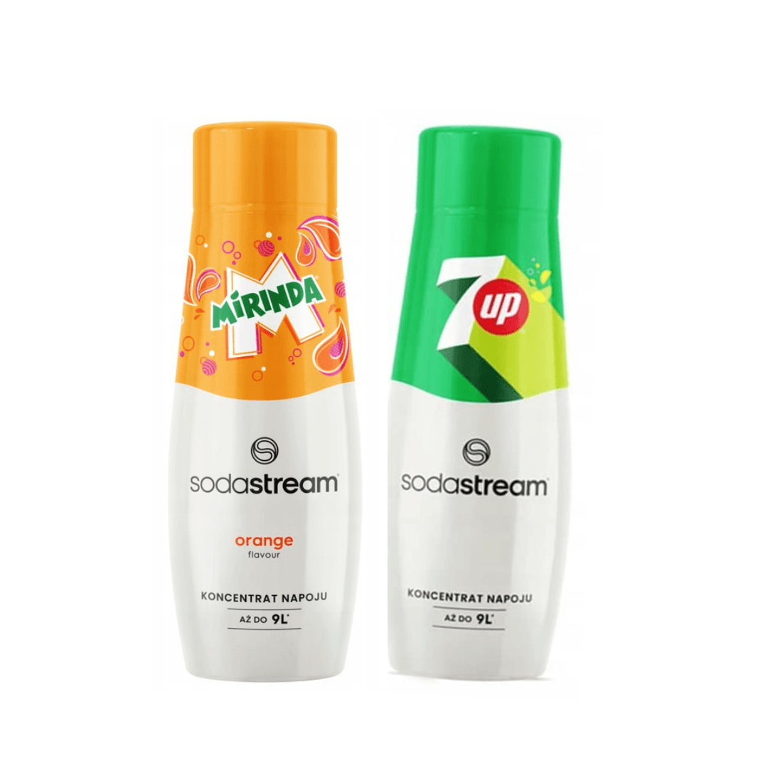 2 x MIRINDA + 7UP syrups