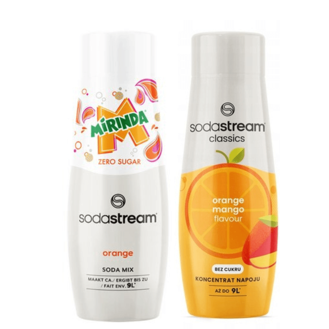 2 x MIRINDA LIGHT + Sirop Orange Mangue