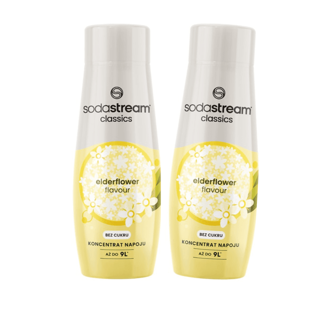 2 x Elderflower Zero sirops