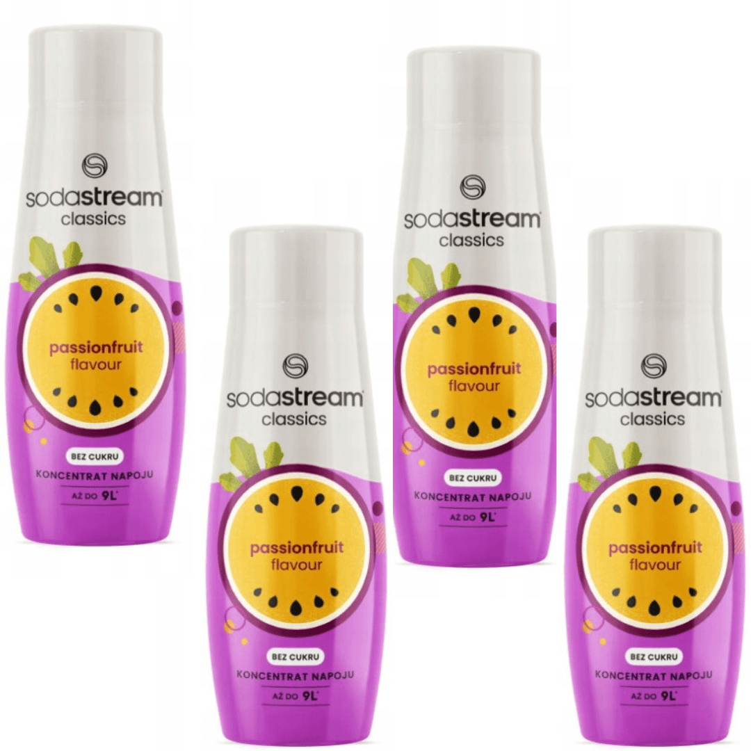 4x SodaStream Sirop Fruit de la Passion