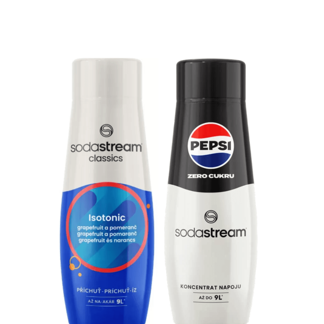 2 x SodaStream ISOTONIC + PEPSI MAX
