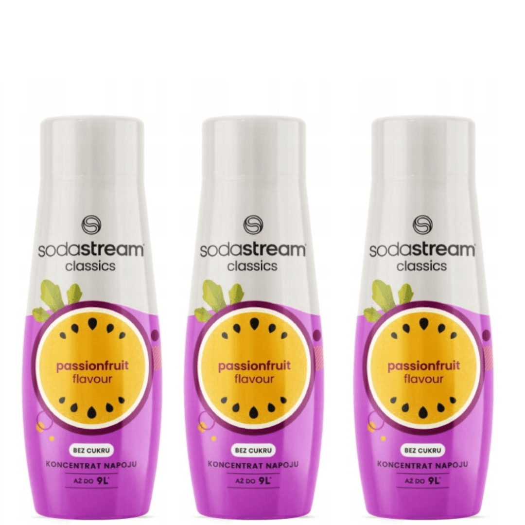 3x SodaStream Sirop Fruit de la Passion