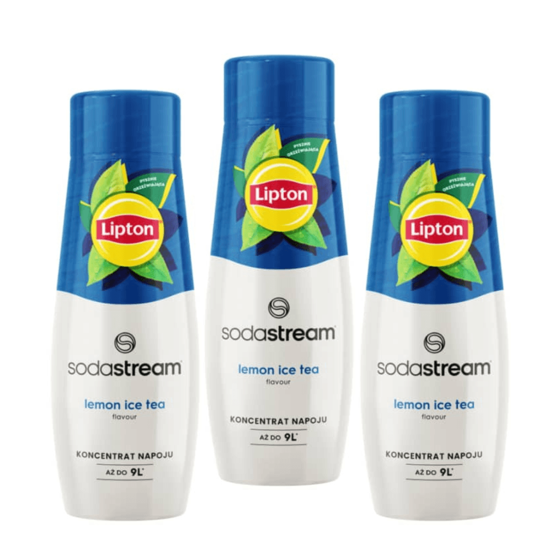 3x SodaStream Lipton Thé Glacé Citron