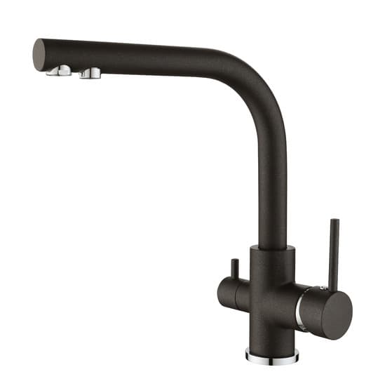 Robinet de cuisine AKVADUO 2663L-Cerrus (Brun foncé)