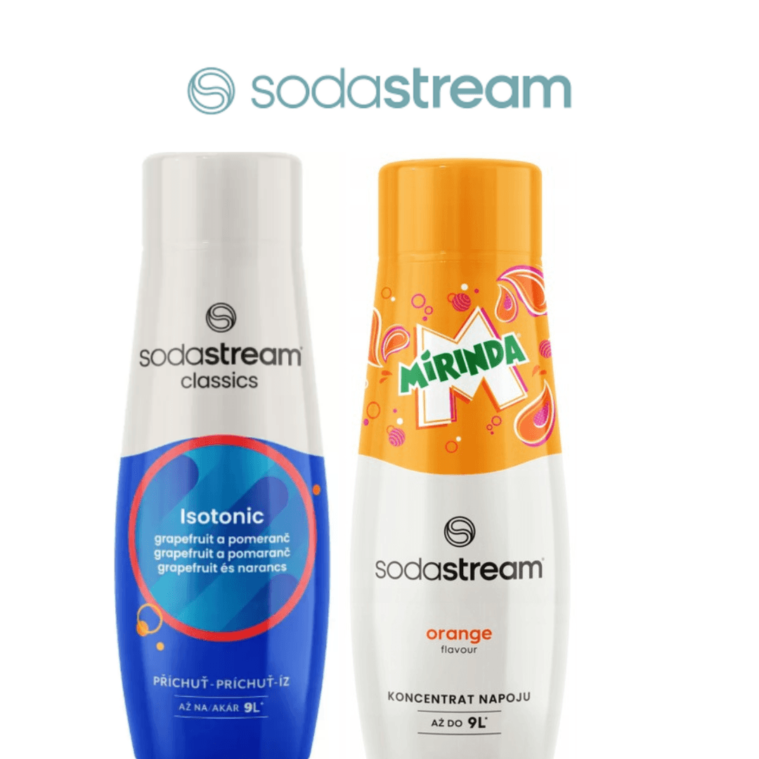 2 x Sirops SodaStream ISOTONIC + MIRINDA