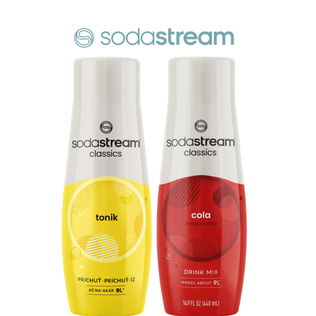 2 x SodaStream COLA+ TONIK Sirops