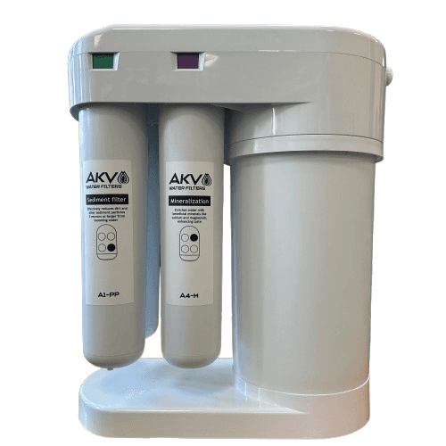 AKV RO TYTAN-100 Blanc — Filtre à eau compact à osmose inverse 100 GPD