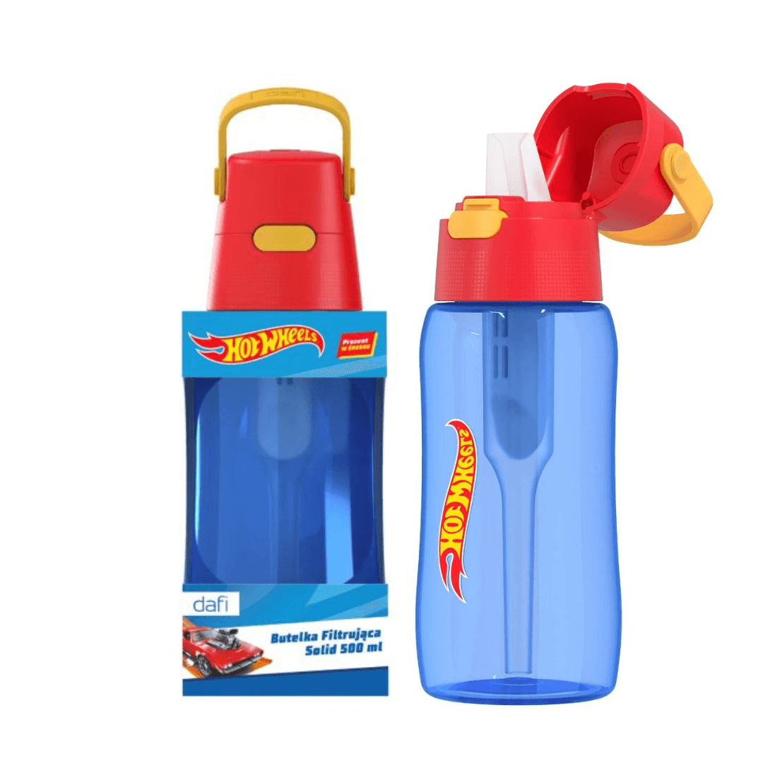 Bouteille filtrante Dafi SOLID HOT WHEELS 0,5 l avec filtre