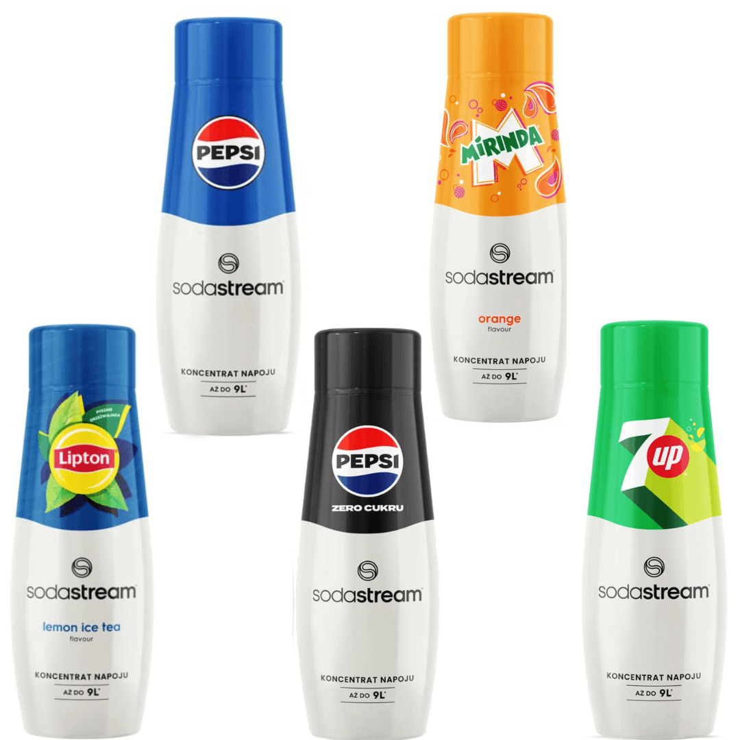5x 7Up + Pepsi + Mirinda + Pepsi Max + Lipton Thé au Citron
