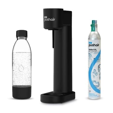 Dafi PUSHAIR water saturator black siphon + CO2 cartridge + 0.7 bottle