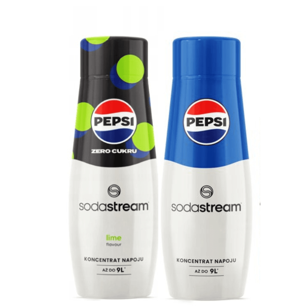 2 x PEPSI MAX LIME + PEPSI syrups