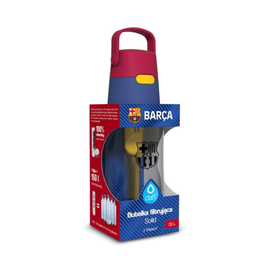Bouteille filtrante Dafi Solid 0,5 FC Barcelona
