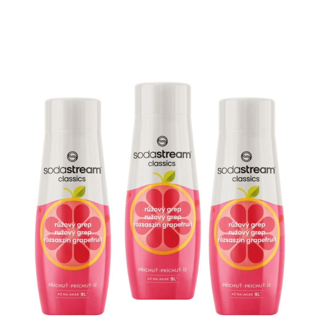 3x Sirops SodaStream Pink Grapefruit