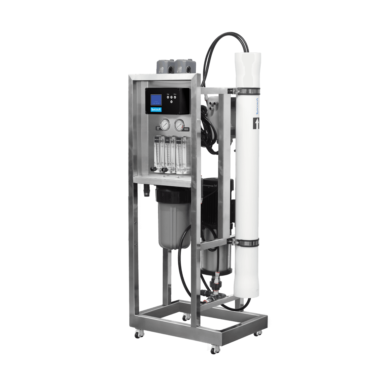 Ecosoft MO6500 INOX Système d’osmose inverse 4" avec Econnect