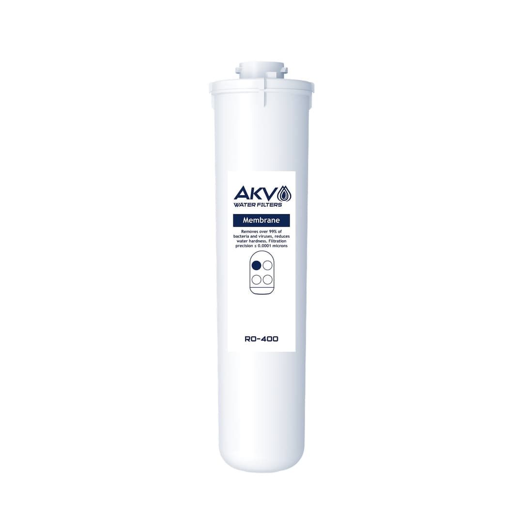 AKV RO-400 — Élément filtrant à membrane pour systèmes d'osmose inverse, 400 GPD